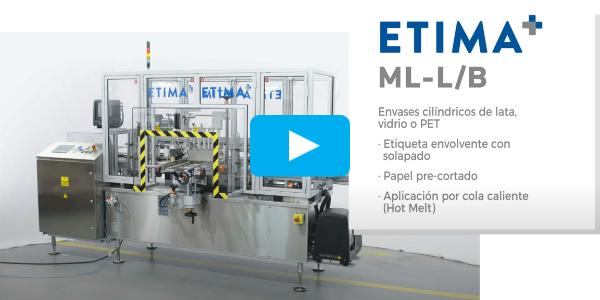 Máquina etiquetadora Etima modelo ML- L /B